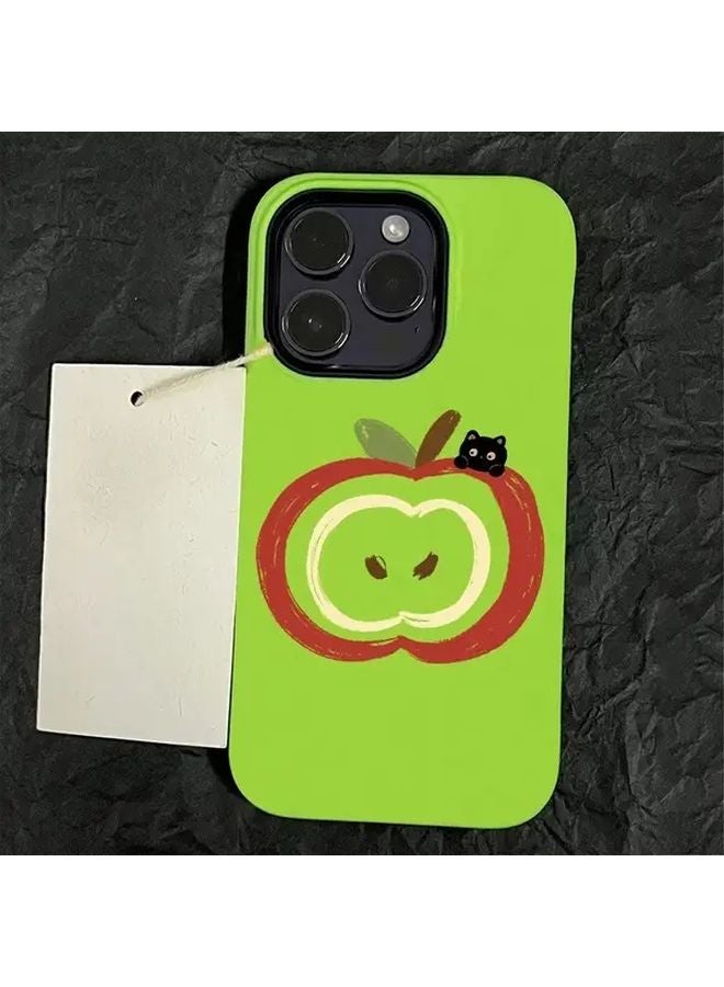 Green Jelly Glossy Anti Fall Protective Case for iPhone 11 Pro Max - Image 2